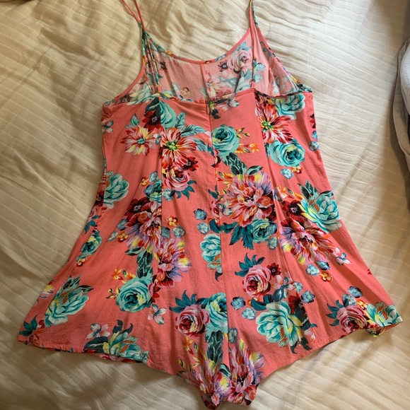 Minkpink Bloomin Beach Romper Multi - Revolve M - Picture 6 of 7
